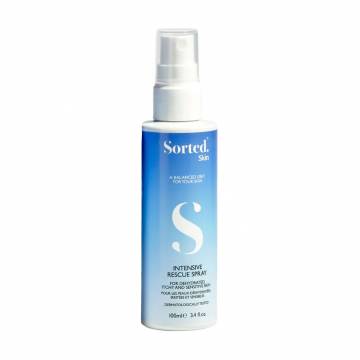 Интенсивный восстанавливающий спрей для тела Sorted Skin Intensive Rescue Spray для очень сухой и чувствительной кожи, 100 мл Интенсивный восстанавливающий спрей для тела Sorted Skin Intensive Rescue Spray для очень сухой и чувствительной кожи, 100 мл