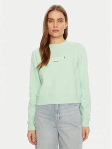 Guess Jeans Світшот W5RQ28 K68I4 Зелений Regular Fit Guess Jeans Світшот W5RQ28 K68I4 Зелений Regular Fit