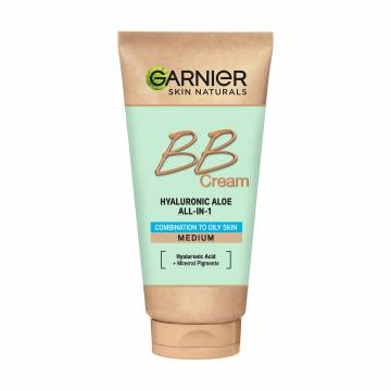 ВВ-крем для лица GARNIER Skin Naturals SPF 20 для комбинированной и жирной кожи, Натурально-бежевый, 50 мл ВВ-крем для лица GARNIER Skin Naturals SPF 20 для комбинированной и жирной кожи, Натурально-бежевый, 50 мл