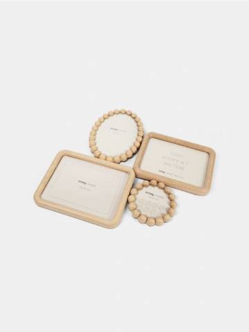 Рамка для 4 фотографій - бежевий