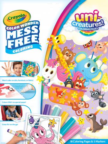 Розмальовка Color Wonder Єдинороги (919069.018) Розмальовка Color Wonder Єдинороги (919069.018)