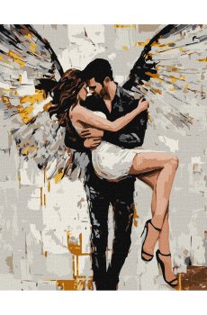 Картина по номерам Ideyka Ее спасение с красками металлик extra, 40*50 см (KHO8657)