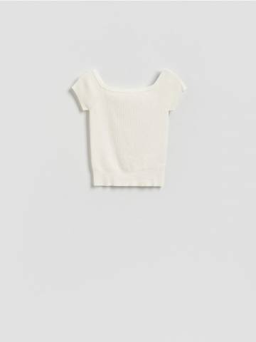 Reserved - Трикотажна блузка - нюдовий - YR626-02X