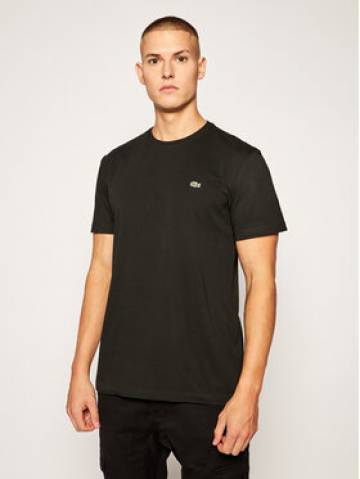 Lacoste Футболка TH2038 Чорний Regular Fit Lacoste Футболка TH2038 Чорний Regular Fit