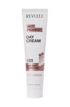 Уценка! Дневной крем для лица Revuele Anti Pigment Day Cream, SPF 50, против пигментации, 40 мл