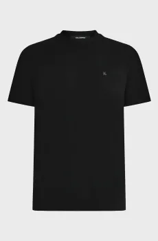 Мужская черная футболка Черный 3XL Karl Lagerfeld 563221.755045;990