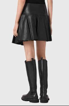Кожаная юбка AllSaints IRINA
