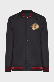 Мужской черный бомбер Черный S 47 Brand 570568JK-FS