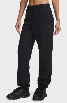 Женские черные спортивные брюки UA Icon Vida Flc Jogger Черный S Under Armour 6003676-004