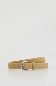 Reserved - Шкіряний ремінь - світло-жовтий - 311IC-10X
