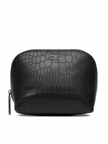 Calvin Klein Косметичка Ck Daily Cosmetic Pouch_Croco K60K612640 Чорний Calvin Klein Косметичка Ck Daily Cosmetic Pouch_Croco K60K612640 Чорний