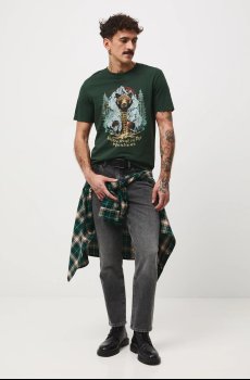 Хлопковая футболка Medicine