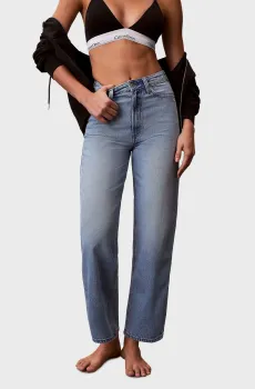 Женские голубые джинсы BARREL Голубой 32-RG Calvin Klein Jeans LV047E628G