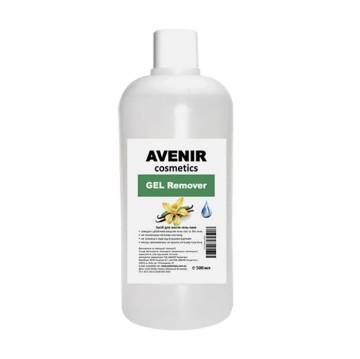 Жидкость для снятия гель-лака Avenir Cosmetics Gel Remover Vanila icе, 500 мл Жидкость для снятия гель-лака Avenir Cosmetics Gel Remover Vanila icе, 500 мл