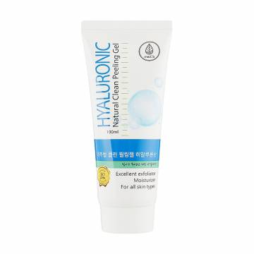 Гель-пилинг для лица Med B Hyaluronic Natural Clean Peeling Gel с гиалуроновой кислотой, 100 мл Гель-пилинг для лица Med B Hyaluronic Natural Clean Peeling Gel с гиалуроновой кислотой, 100 мл