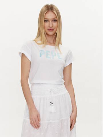 Pepe Jeans Футболка Janet PL505836 Білий Regular Fit Pepe Jeans Футболка Janet PL505836 Білий Regular Fit