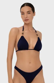 Женский темно-синий лиф от купальника Синий 40 MARC&ANDRE L2524-Y-302