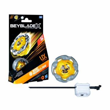 Игрушка-юла Beyblade X Wand Wizard 5-70DB UX Starter Pack с пусковым устройством, от 8 лет (G0175/G1537) Игрушка-юла Beyblade X Wand Wizard 5-70DB UX Starter Pack с пусковым устройством, от 8 лет (G0175/G1537)