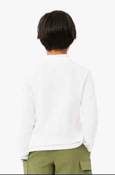 Хлопковый детский лонгслив Lacoste