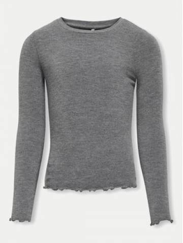Kids ONLY Блузка 15331400 Сірий Slim Fit Kids ONLY Блузка 15331400 Сірий Slim Fit