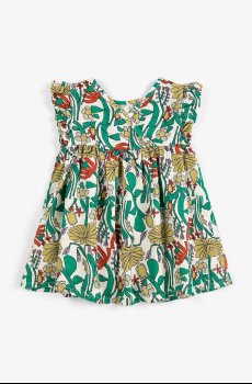 Детское хлопковое платье Bobo Choses Color Herbalist