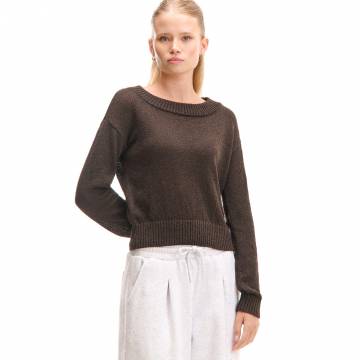Cropp - Светр - темно коричневий Cropp - Светр - темно коричневий