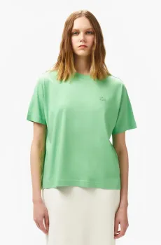 Женская зеленая футболка Зеленый 40 Lacoste TF0503TTF