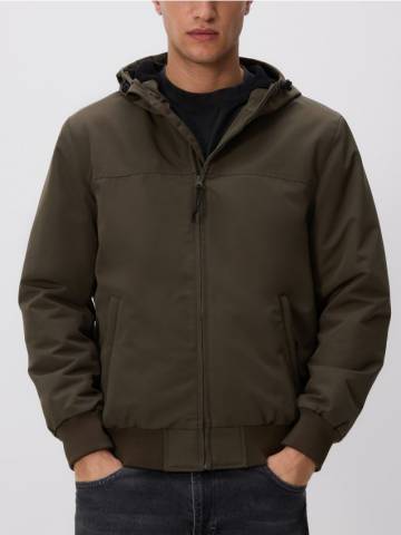 Reserved - Куртка з каптуром - оливковий - 023FW-91X Reserved - Куртка з каптуром - оливковий - 023FW-91X