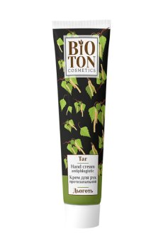 Уценка! Противовоспалительный крем для рук Bioton Cosmetics Hand Cream Деготь, 44 мл