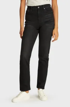 Женские черные джинсы AUTHENTIC SLIM STRAIGHT Черный 25-32 Calvin Klein Jeans J20J223985