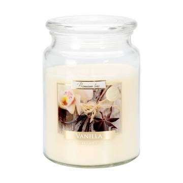 Ароматическая свеча Bispol Scented Candle Vanilla, 500 г (snd99-67)