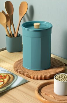 Контейнер для їжі з кришкою - індиго