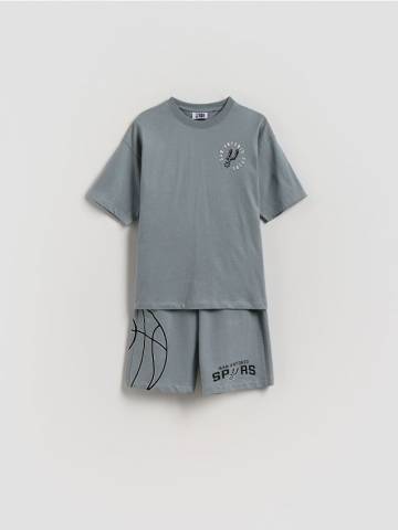 Reserved - Комплект San Antonio Spurs NBA - світло-сірий - 157FI-09X Reserved - Комплект San Antonio Spurs NBA - світло-сірий - 157FI-09X