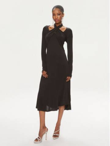Bruuns Bazaar Повсякденна сукня Galathea BBW3873 Чорний Slim Fit Bruuns Bazaar Повсякденна сукня Galathea BBW3873 Чорний Slim Fit