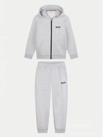 Boss Спортивний костюм J51136 S Сірий Regular Fit Boss Спортивний костюм J51136 S Сірий Regular Fit