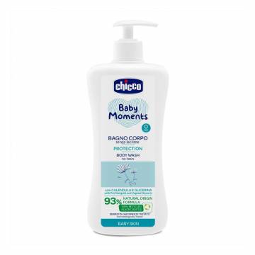 Детский защитный гель для купания Chicco Baby Moments Protection No Tears Body Wash Без слез, 750 мл Детский защитный гель для купания Chicco Baby Moments Protection No Tears Body Wash Без слез, 750 мл