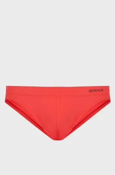 Мужские красные брифы Fashion Brief Красный M Calvin Klein KM0KM00583