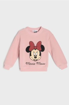 Бавовняна кофта crewneck Minnie Mouse - мідний