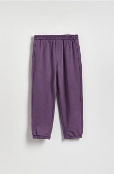Reserved - Бавовняні джоггери - фіолетовий - 423HK-45X