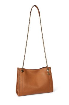 Кожаная сумочка Lauren Ralph Lauren