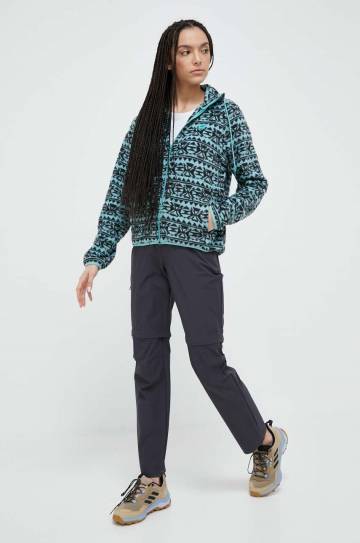 Спортивная кофта Billabong Boundary цвет бирюзовый узор Спортивная кофта Billabong Boundary цвет бирюзовый узор