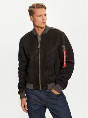 Alpha Industries Куртка бомбер 148122 Чорний Regular Fit Alpha Industries Куртка бомбер 148122 Чорний Regular Fit