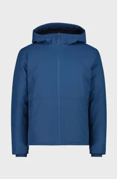 Мужская синяя куртка FIX HOOD FEEL WARM Синий 50 CMP 35K3717-N825