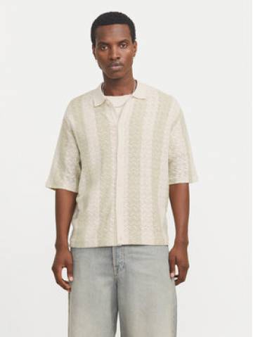 Jack&Jones Сорочка Tyler 12272863 Écru Loose Fit Jack&Jones Сорочка Tyler 12272863 Écru Loose Fit