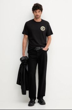 Хлопковая футболка Just Cavalli