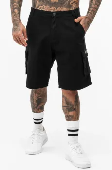 Мужские черные шорты Черный 3XL Lonsdale 117491