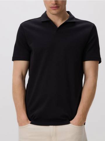 Reserved - Сорочка поло regular - чорний - 869DI-99X