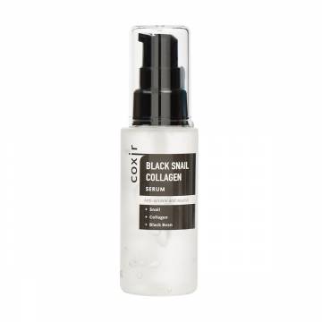 Антивозрастная питательная сыворотка для лица Coxir Black Snail Collagen, 50 мл Антивозрастная питательная сыворотка для лица Coxir Black Snail Collagen, 50 мл