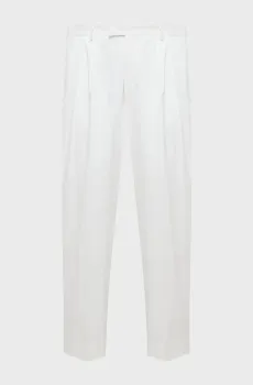 Мужские белые брюки Белый L-XL Karl Lagerfeld 562008.255091;80