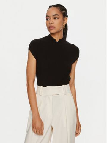 TWINSET Блузка 242TP3110 Чорний Slim Fit TWINSET Блузка 242TP3110 Чорний Slim Fit